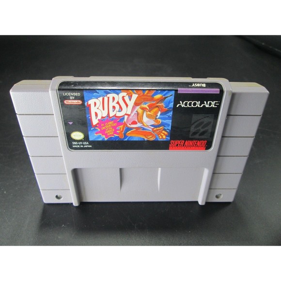 Bubsy in Claws Encounters of the Furred Kind (SUPER NINTENDO SNES, 1994) - Picture 2 of 8